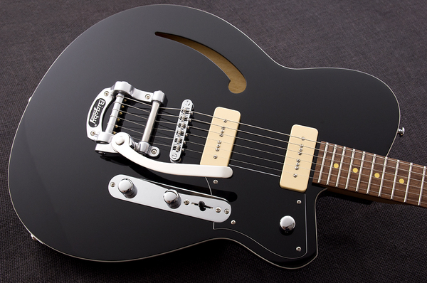 Reverend Guitars Club King 290 Bigsby (midnight black)