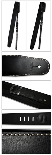 Richter Buffalo Black / Guitar Strap