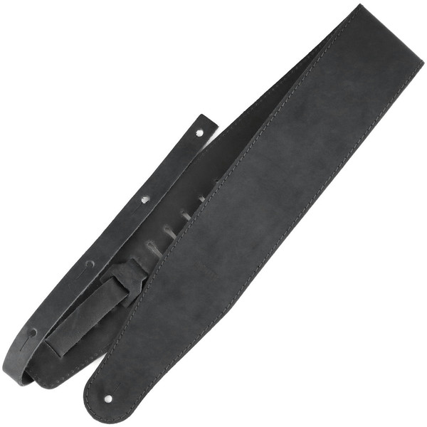 Richter Contour Waxy Suede / Guitar Strap (black)