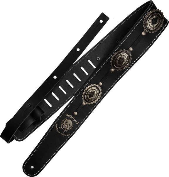 Motörhead Guitar Strap 1565 (black / old silver)
