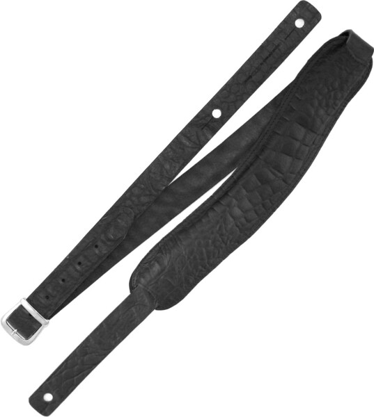 Slim Deluxe XL Guitar Strap 1031 (cayman black)