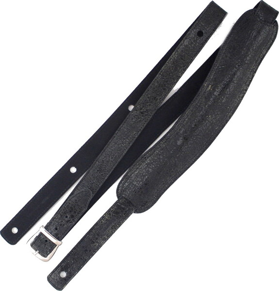 Slim Deluxe XL Guitar Strap 1041 (worn black)