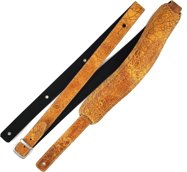 Slim Deluxe XL Guitar Strap 1124 (worn tan)