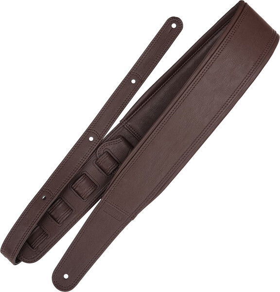 Springbreak I Leatherette Guitar Strap #1635 (brown)