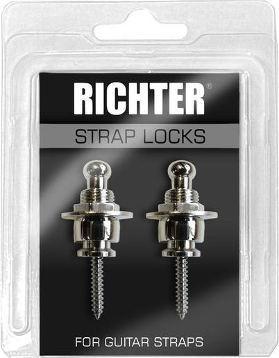 Richter Strap Lock Set #1763 (chrome)