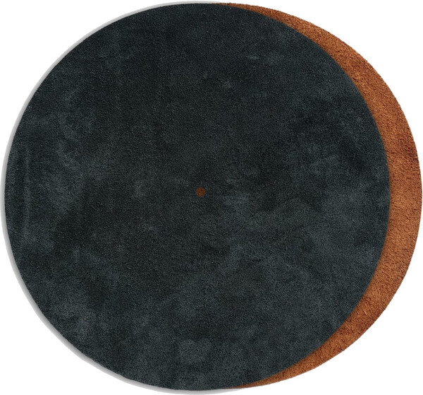 Richter Turntable Leather Mat / Slipmat Set 1724 (brown & black)