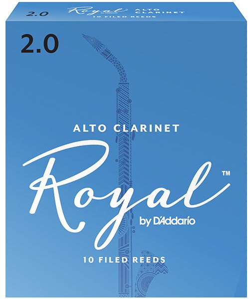 Rico Royal RDB1020 / for Alto Clarinet (10 filed reeds / 2)