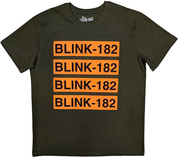 Blink-182 Unisex T-Shirt Log Repeat (size XXL)