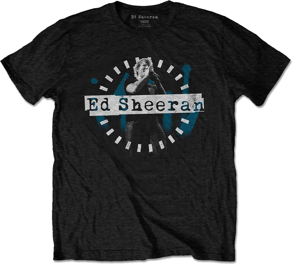 Ed Sheeran Unisex T-Shirt Dashed Stage Photo (size XL)