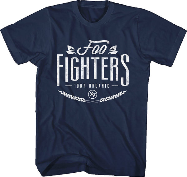 Rock Off Foo Fighters Unisex T-Shirt 100% Organic (size L)