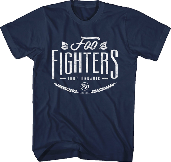 Foo Fighters Unisex T-Shirt 100% Organic (size S)