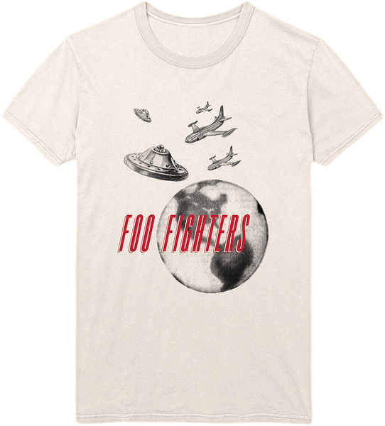 Foo Fighters Unisex T-Shirt UFO Planes (size M)