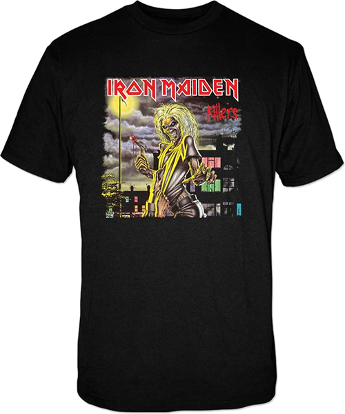 Iron Maiden Unisex T-Shirt Killers Cover (size XXL)