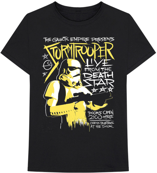 Star Wars Unisex Tee: Stormtrooper Rock (size XL)