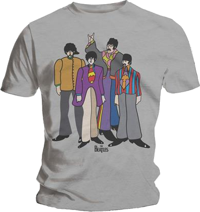 The Beatles Unisex T-Shirt Submarine (size XL)