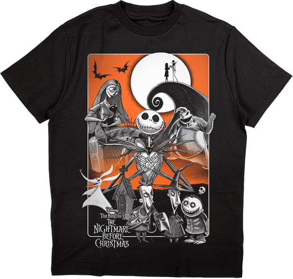 The Nightmare Before Christmas Orange Moon (size L)