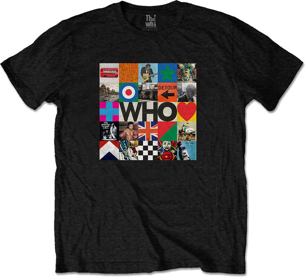 The Who Unisex T-Shirt 5x5 Blocks (size M)
