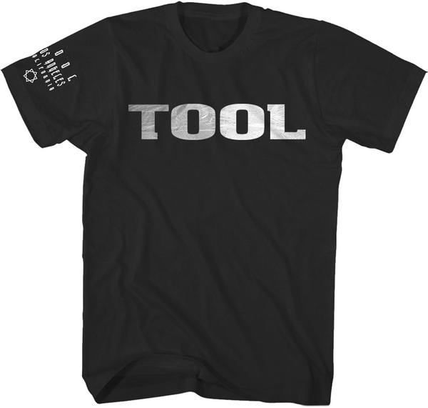 Tool Unisex Tee: Metallic Silver Logo (size S)