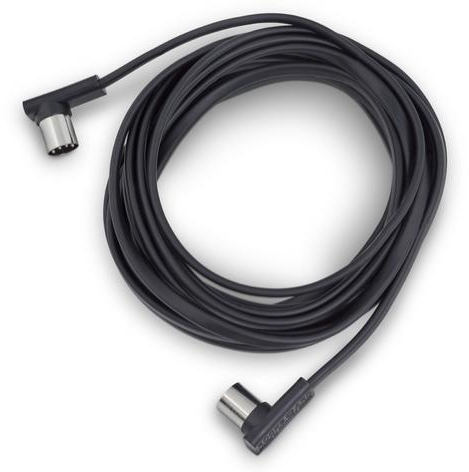 Flat MIDI Cable 10m (black)