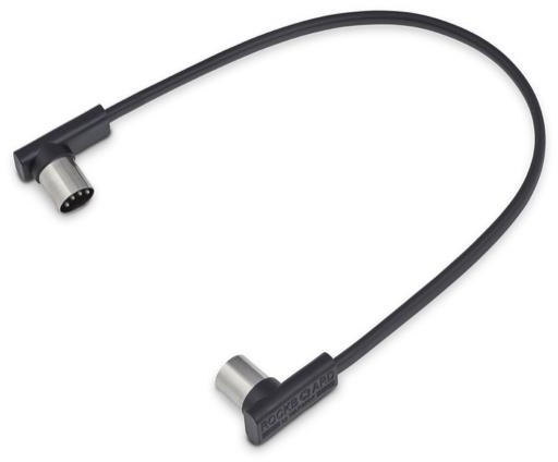 Flat MIDI Cable 11 13/16 in (30cm / black)