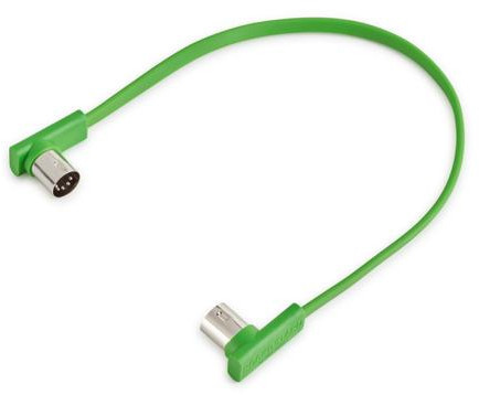 Flat MIDI Cable 11 13/16 in (30cm / green)