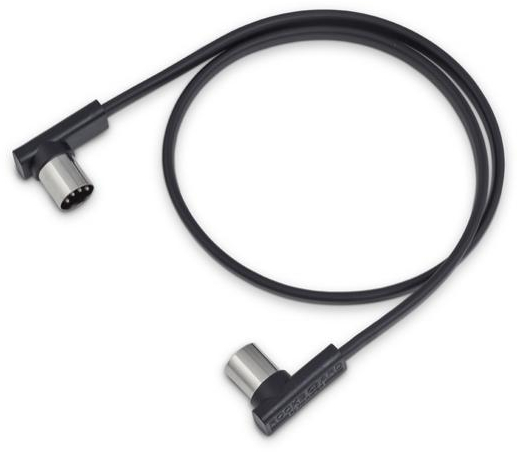 Flat MIDI Cable 23 5/8 in (60cm / black)