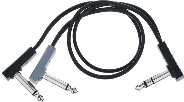 RockBoard Flat Patch Cable / Y Splitter (30cm)