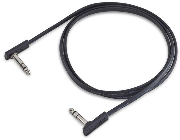 Flat TRS Cable  - 120 cm (black)