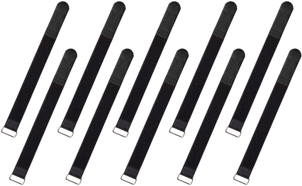 RockBoard Large Cable Ties - Black (10 pieces)