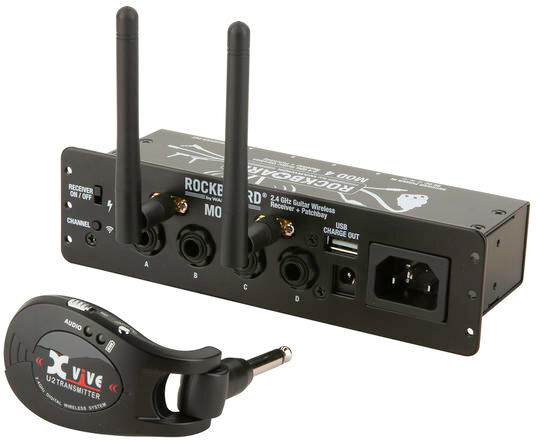 RockBoard MOD 4 & U2 Transmitter / Guitar Wireless System (2.4 GHz)