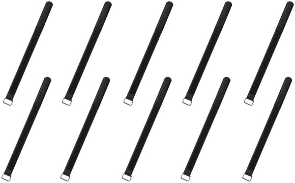 RockBoard Medium Cable Ties - Black (10 pieces)