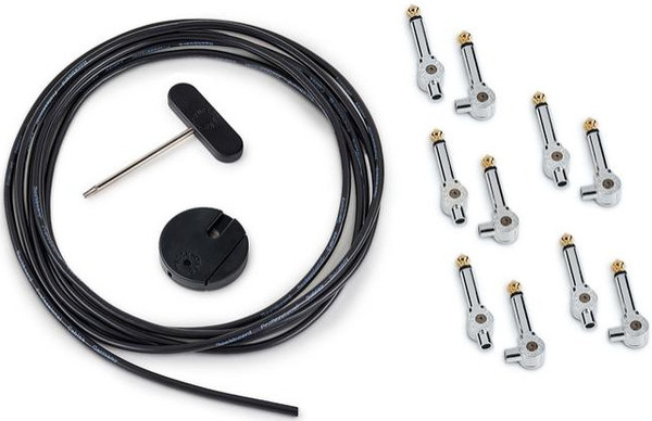 PatchWorks Solderless Patch Cable Set CR (3m + 10 plugs - chrome)