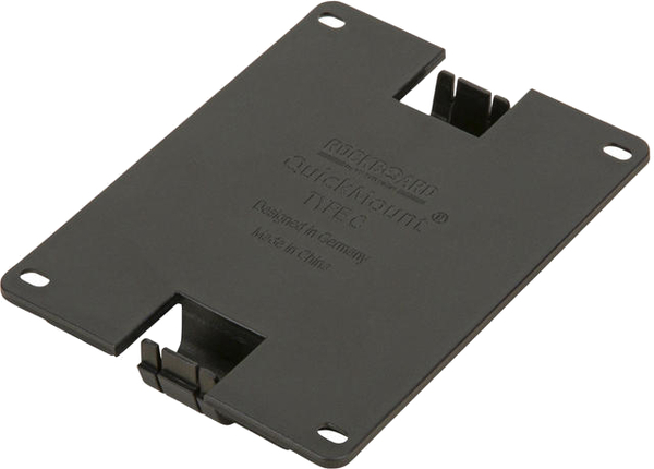QuickMount Type C Pedal Mounting Plate For Large Vertical Pedals