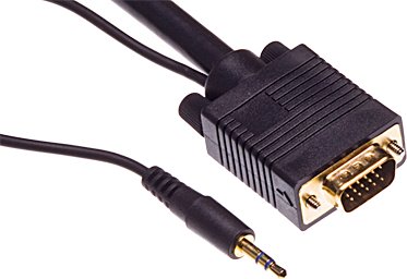 RockCable VGA-3.5 Klinke 1.0m