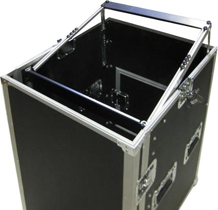 Rockcase 19 L Rack Flight Case 16HE-16U / 24316B (Black)