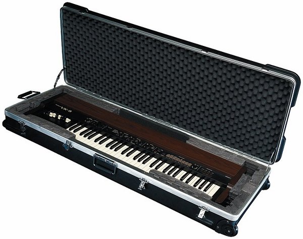 Rockcase ABS Premium Keyboard Case (Large - Black)