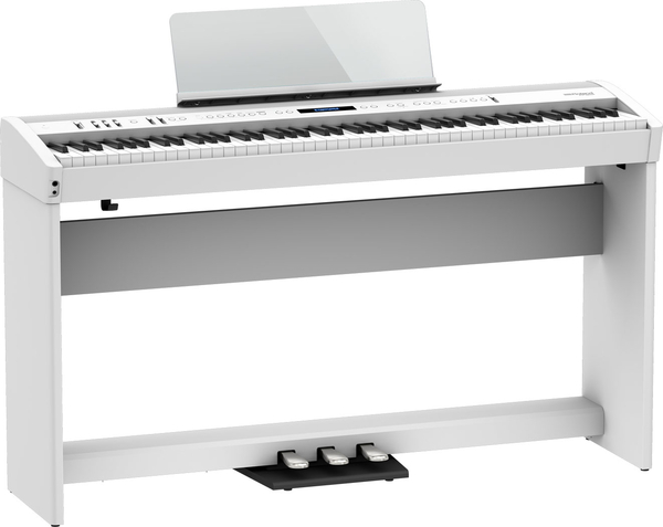 FP-60X Bundle (white, w/stand, pedal board)