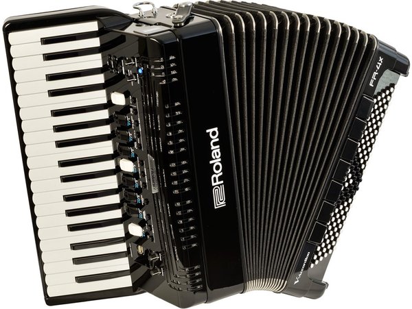 FR-4X-BK V-Accordion (piano type - black)