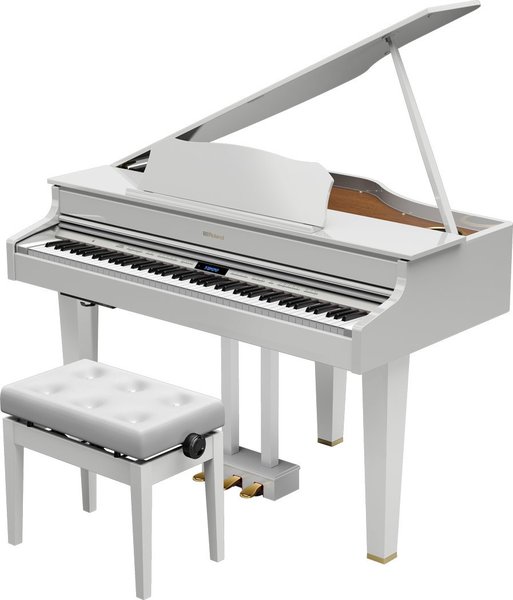 Roland GP607 (polished white)