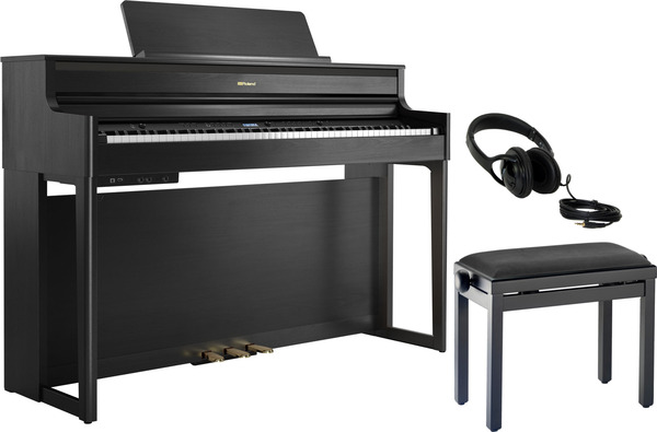 HP704 Bundle (charcoal black w/bench & headphones)