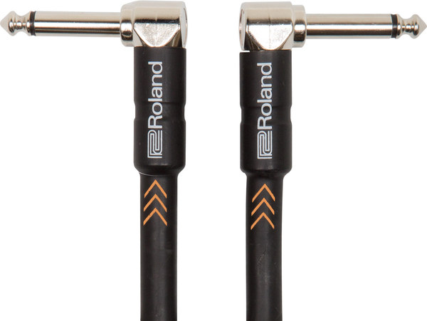 RIC-B1AA (angled-angled 1/4" jack - 30 cm)