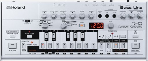 Roland TB-03 / Boutique Bass Line