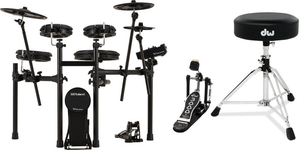TD313 + DW 3000 2-Piece Hardware Pack Bundle V-Drum Kit