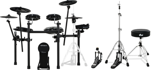 TD316 + DW 3000 3-Piece Hardware Pack Bundle V-Drum Kit