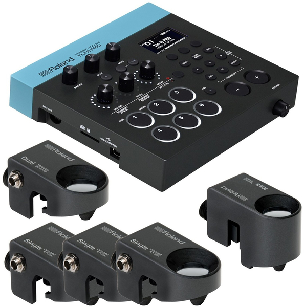 Roland TM-6 PRO - Bundle Drum Trigger Module (incl. 5 acoustic drum triggers)