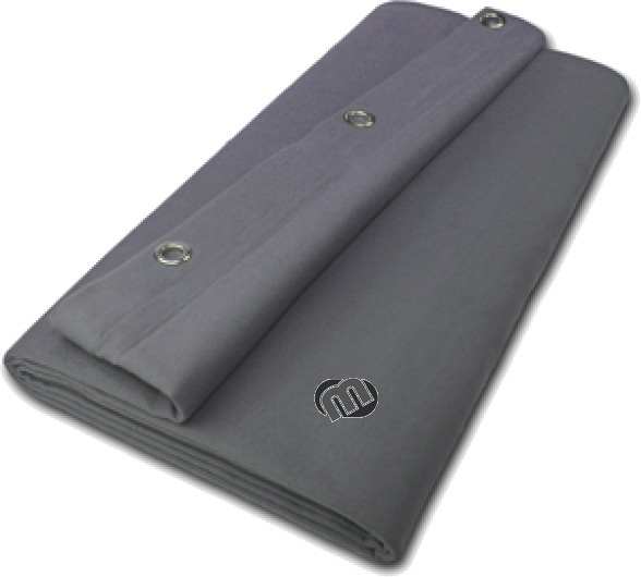 Molton Curtain Absorber 3m (B) x 4m (H) 300 g/m² (anthrazit)