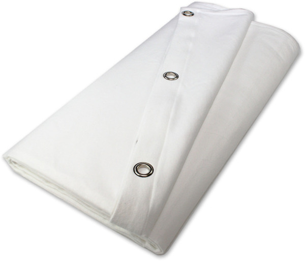 Molton Curtain Absorber 3m x 3m (white)
