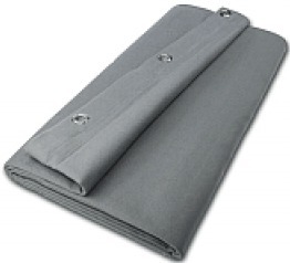 Molton Curtain Absorber 6m (B) x 3 m (H) (grey)