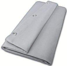 Molton Curtain Absorber 6m (B) x 3 m (H) (light grey)
