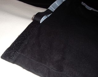 Podestverkleidung 10m x 100cm (black)